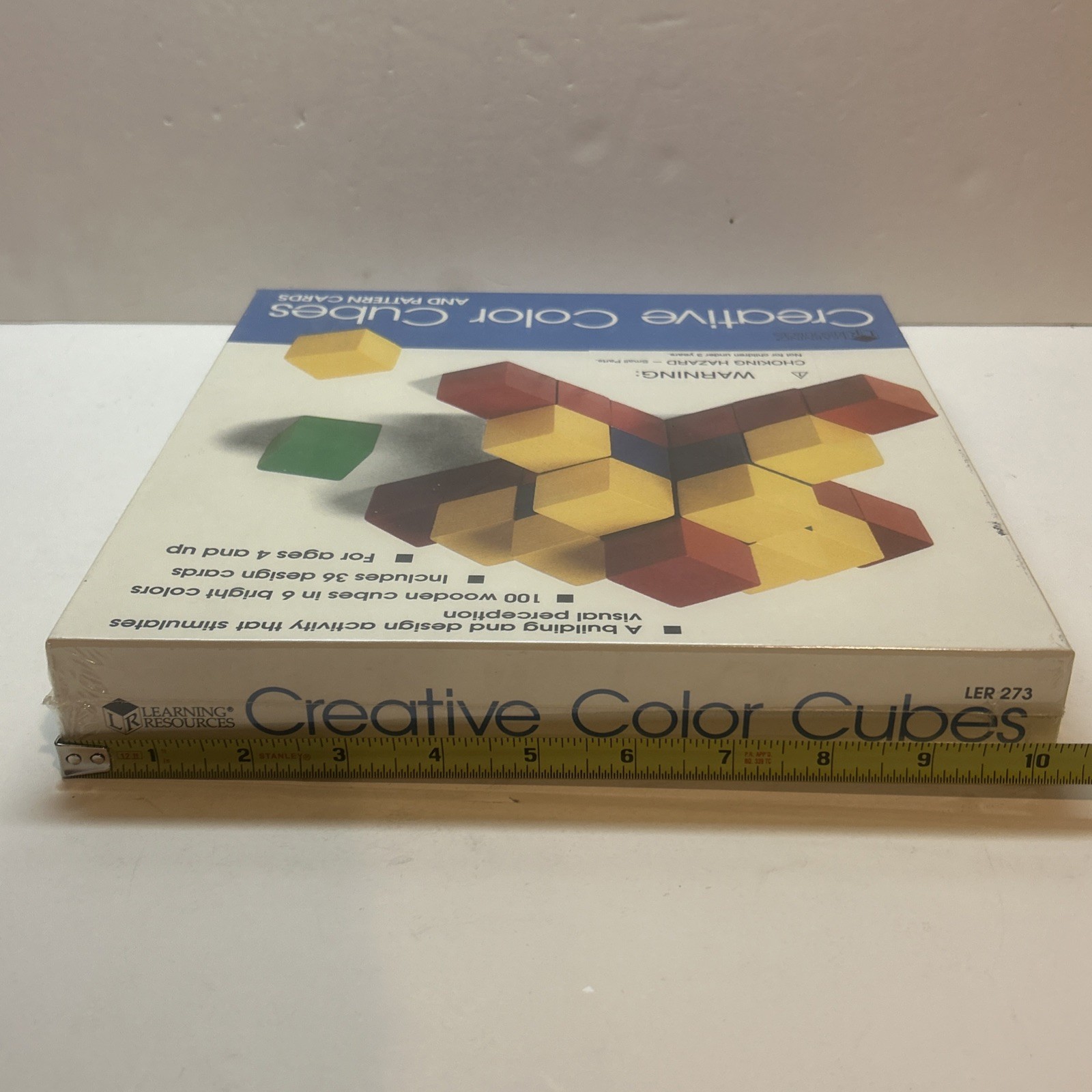 Learning Resources Creative Color Cubes – Learning Game – Complete