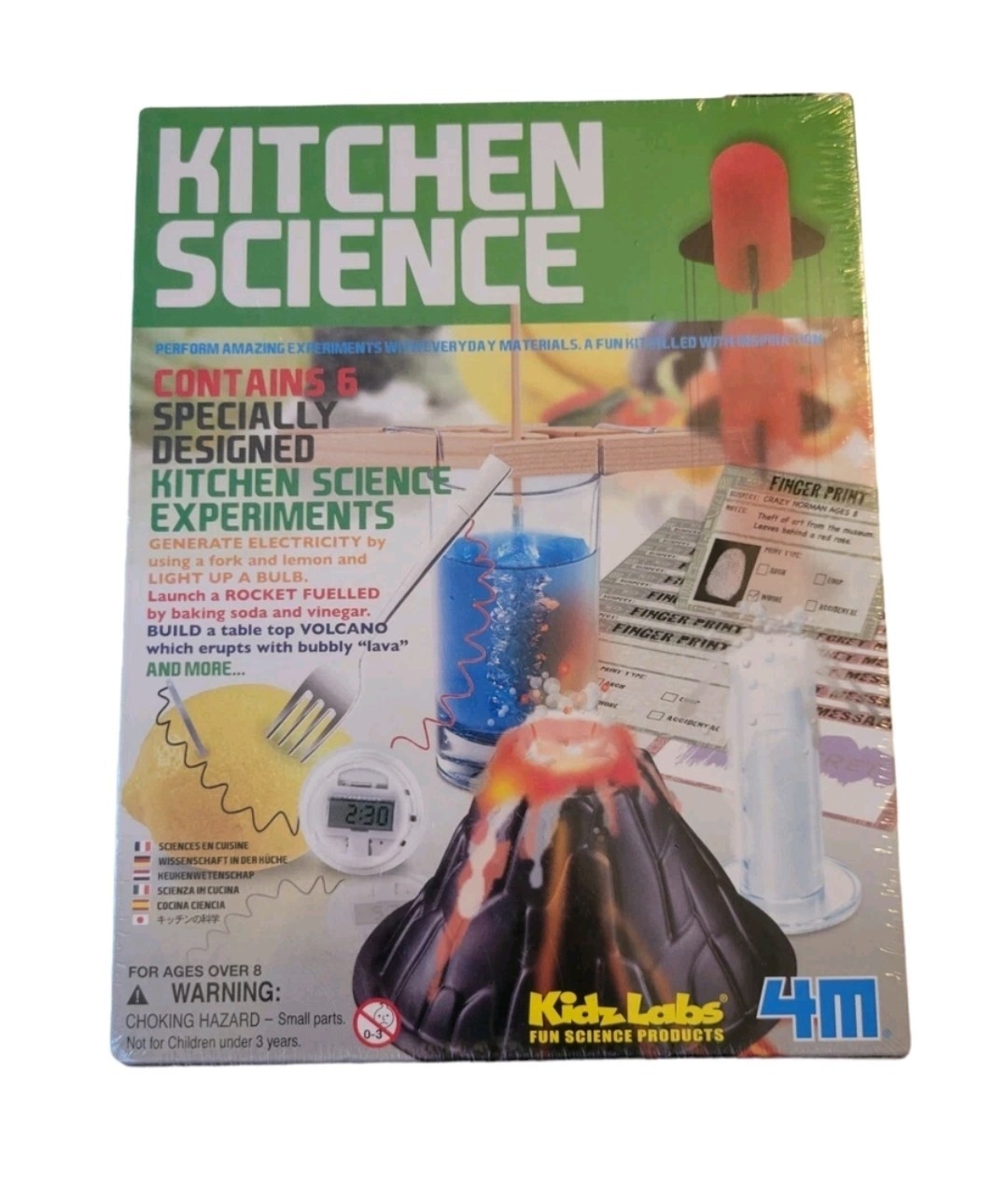 Kidz Labs Science 4M Kitchen Science Set Home School Toy Smith New