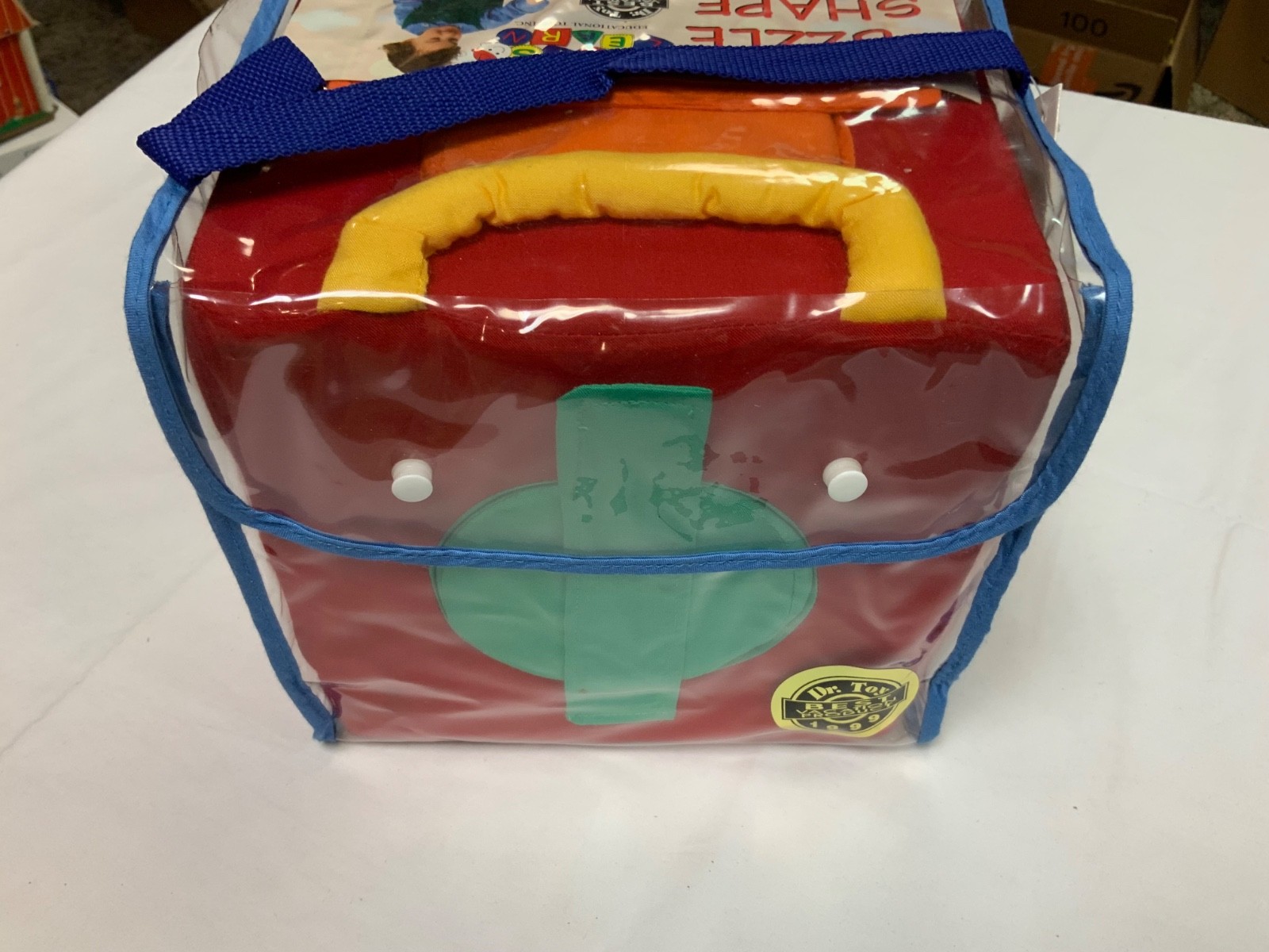 New Educational Toys Inc. Soft Puzzle Cube Shape Sorter
