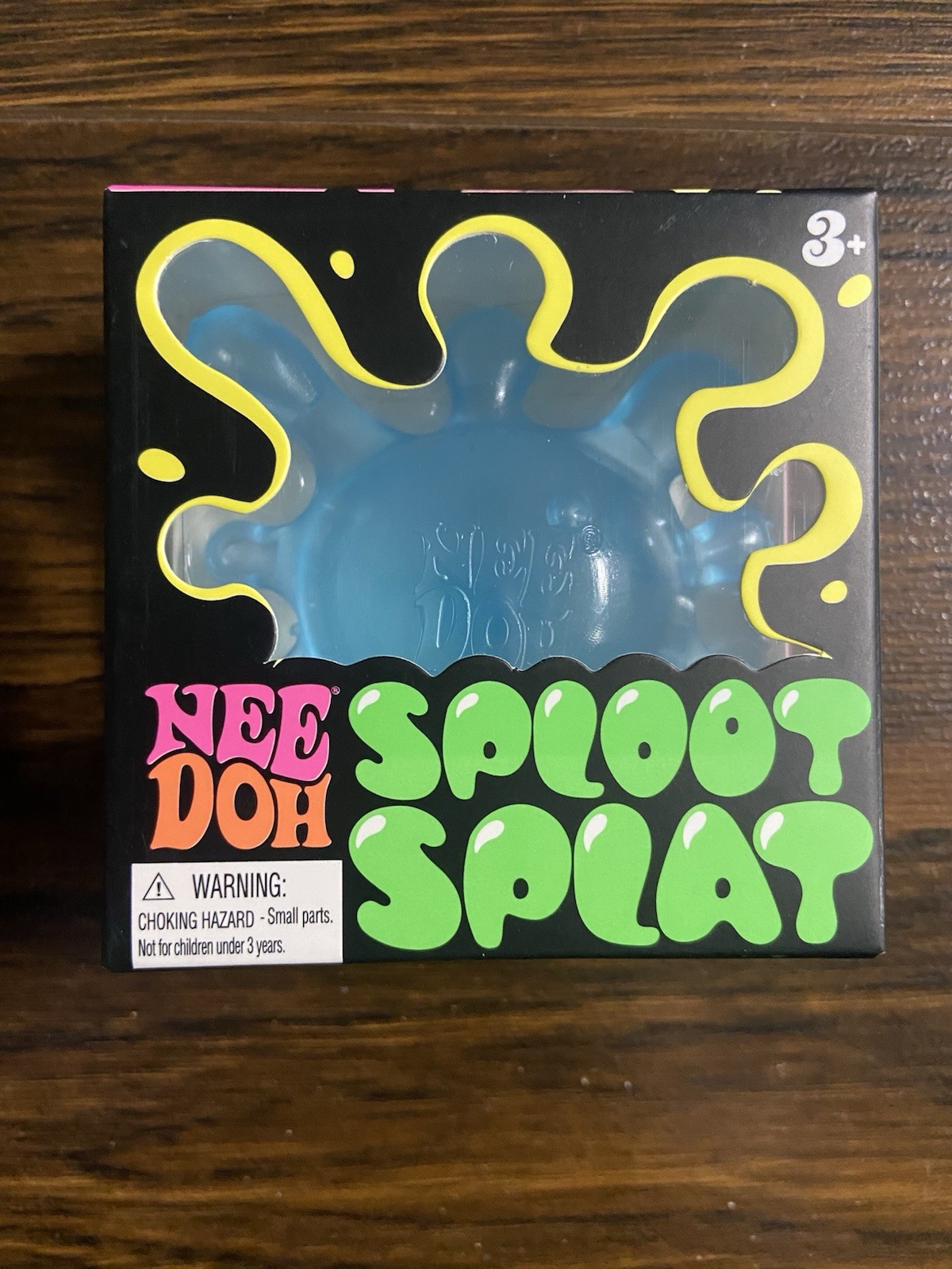 NeeDoh SPLOOT SPLAT, Nee Doh Splatter Fidget, Nee-doh Sploot Splat Squishy BLUE