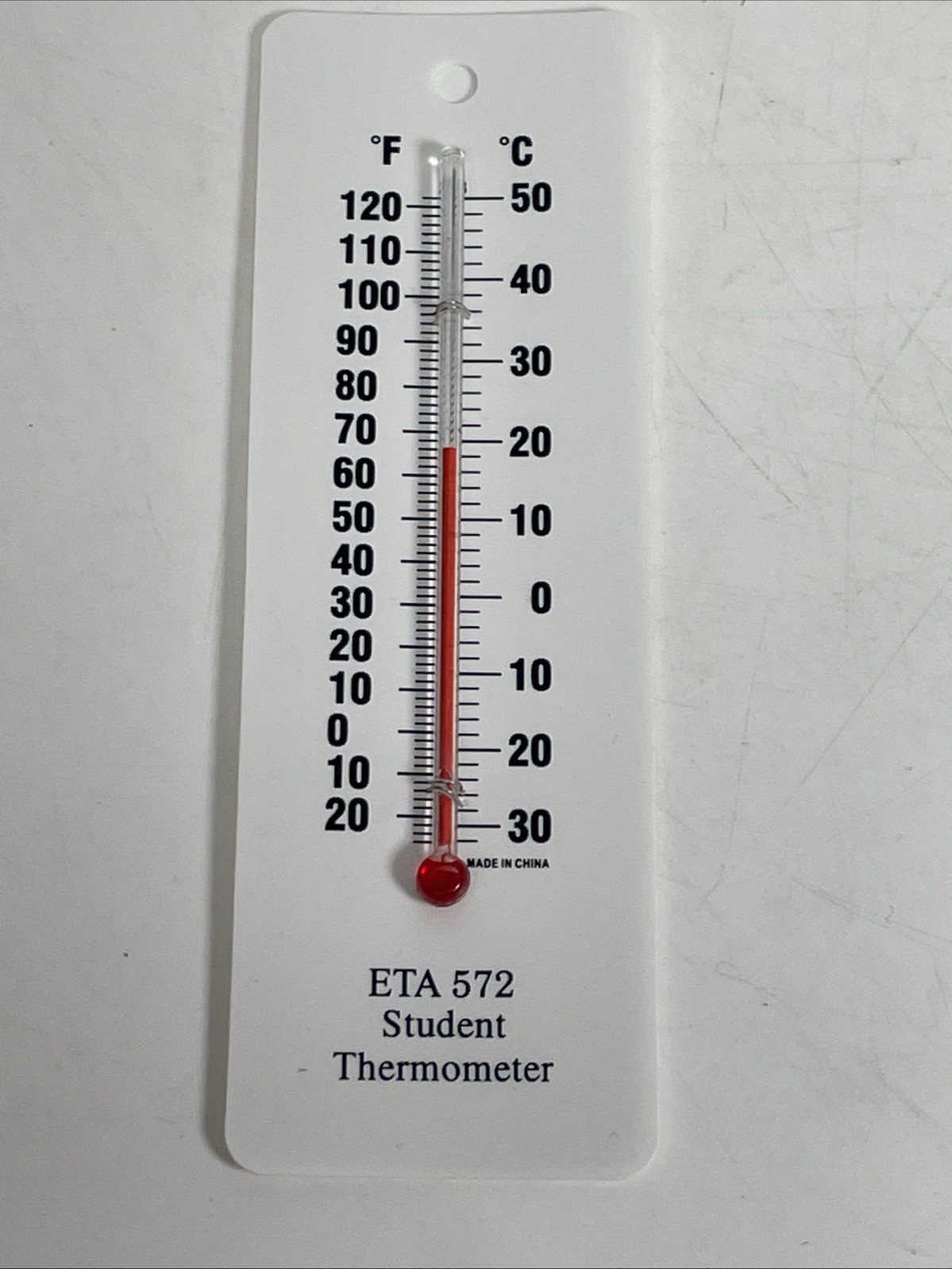 Math Manipulatives Replacements Student Thermometer ETA 572 Lot 5 PCs New