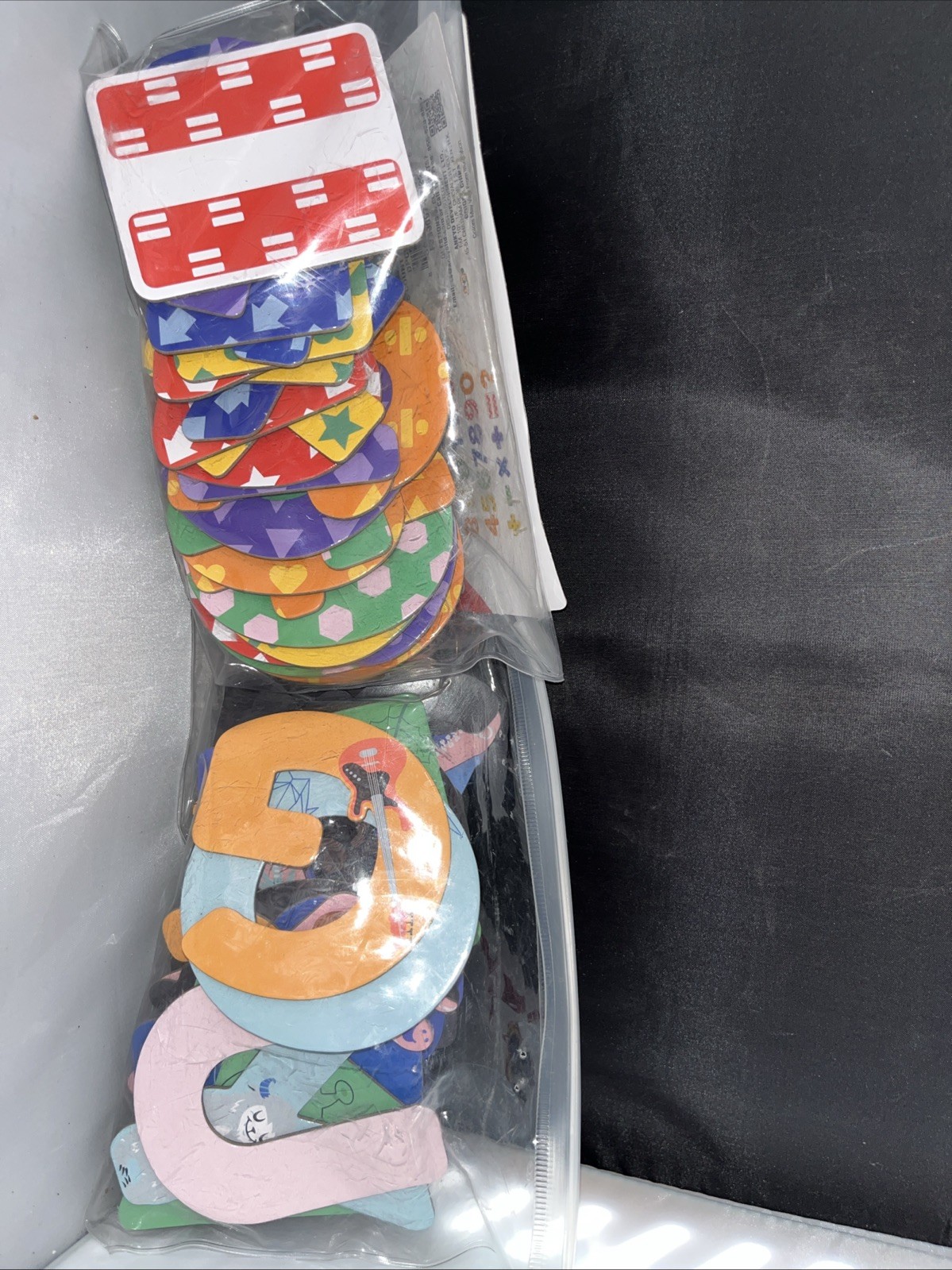 Magnetic Numbers And Magnetic Letters Alphabet ABC Each 26 Count Sealed