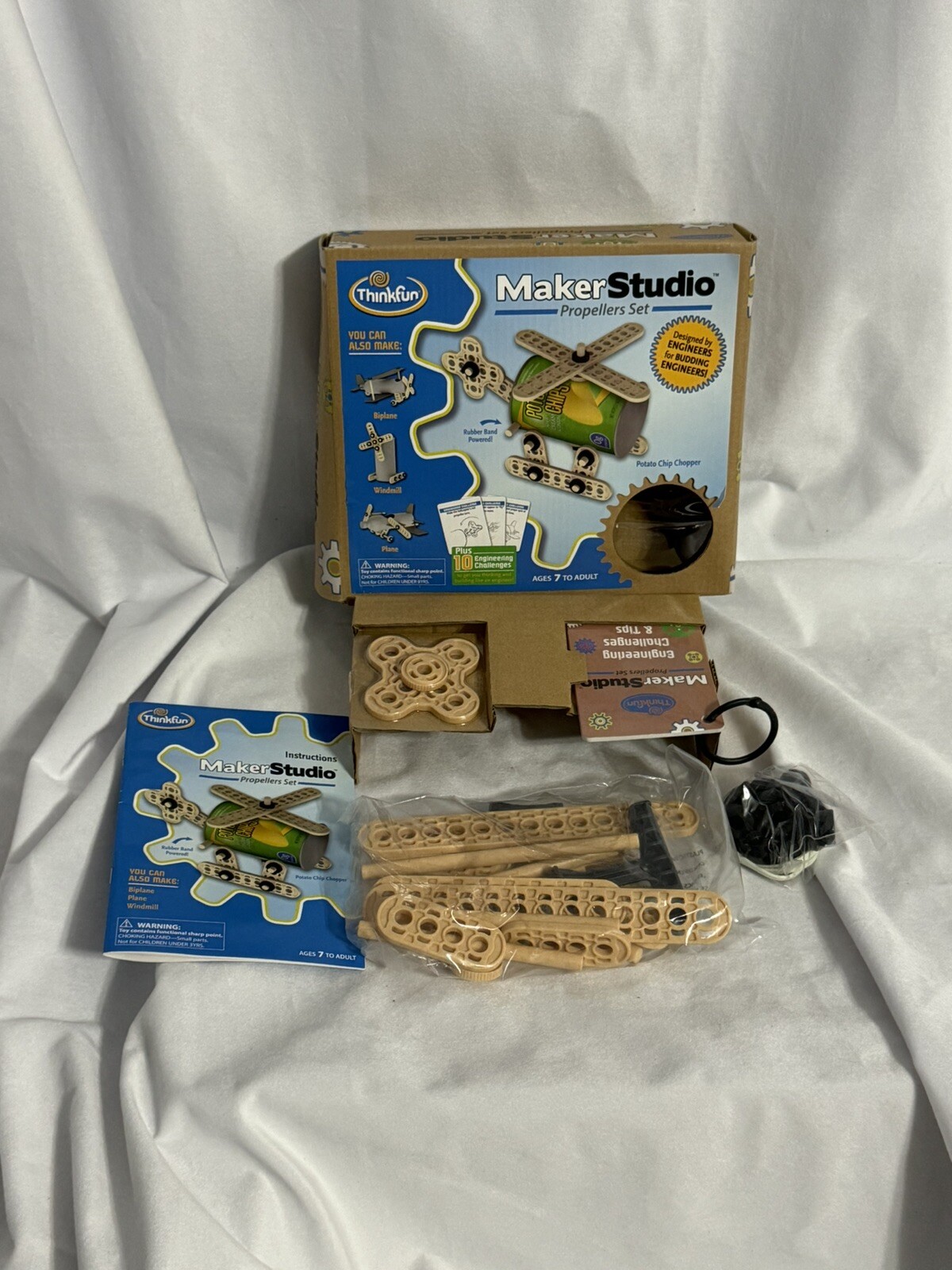 ThinkFun Maker Studio Propellers Building Kit Become An Engineer Project Plans