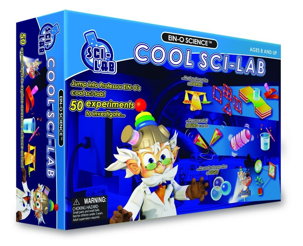 Cool Sci-Lab – 50 Cool Science Experiments in one kit!