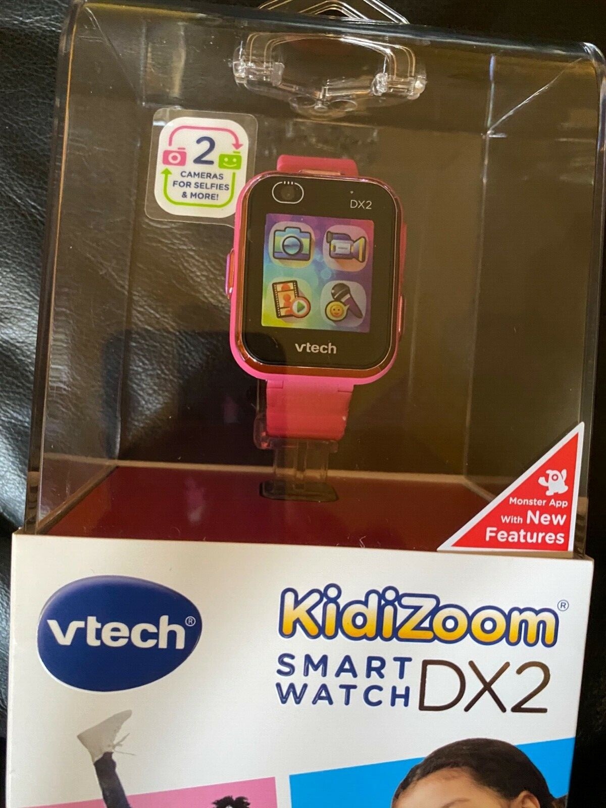  Vetch KidiZoom SMART WATCH DX2 Pink Dual Cámara Item80-193859 +USB Cable 🎄Gift