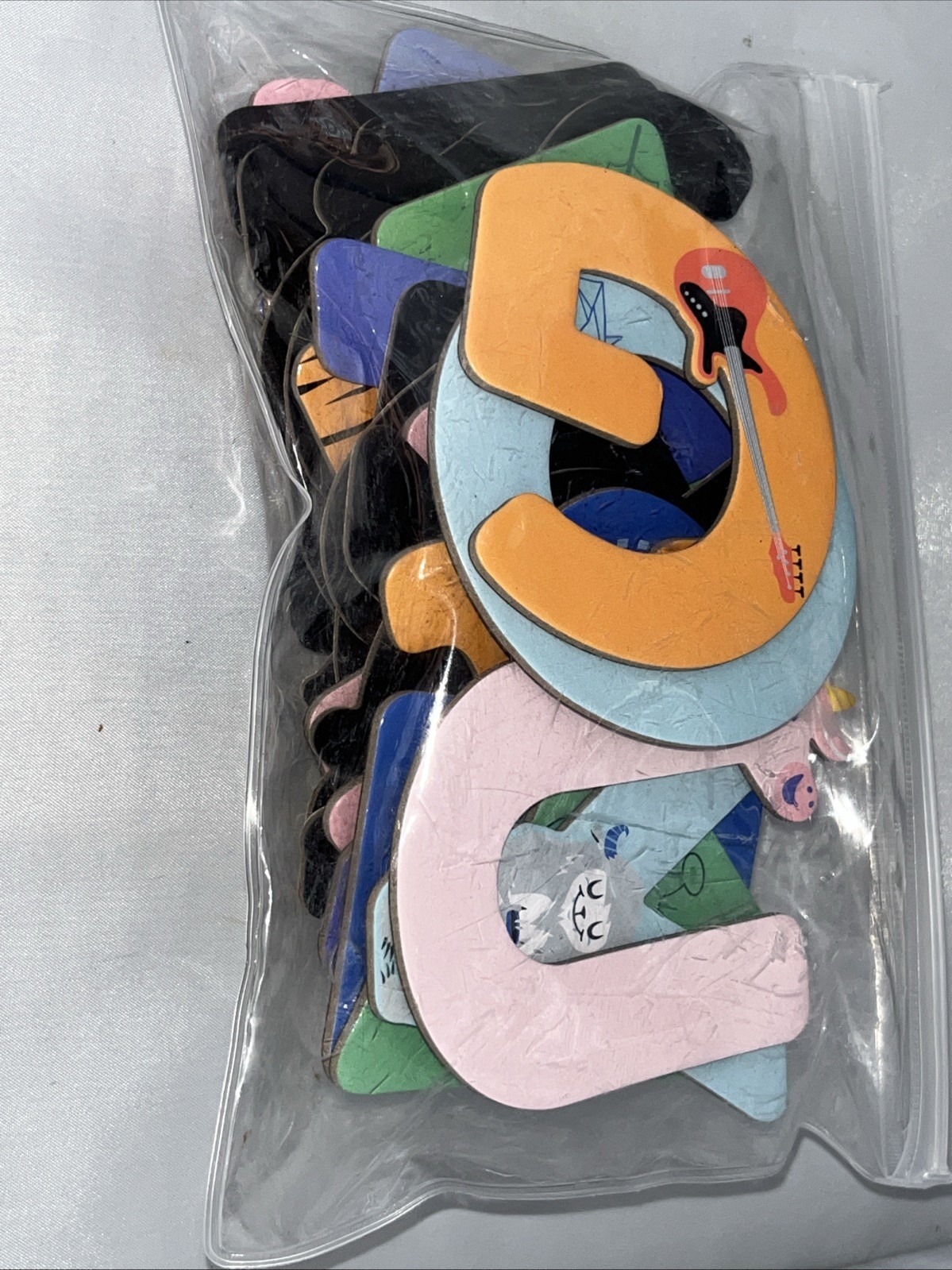 Magnetic Numbers And Magnetic Letters Alphabet ABC Each 26 Count Sealed