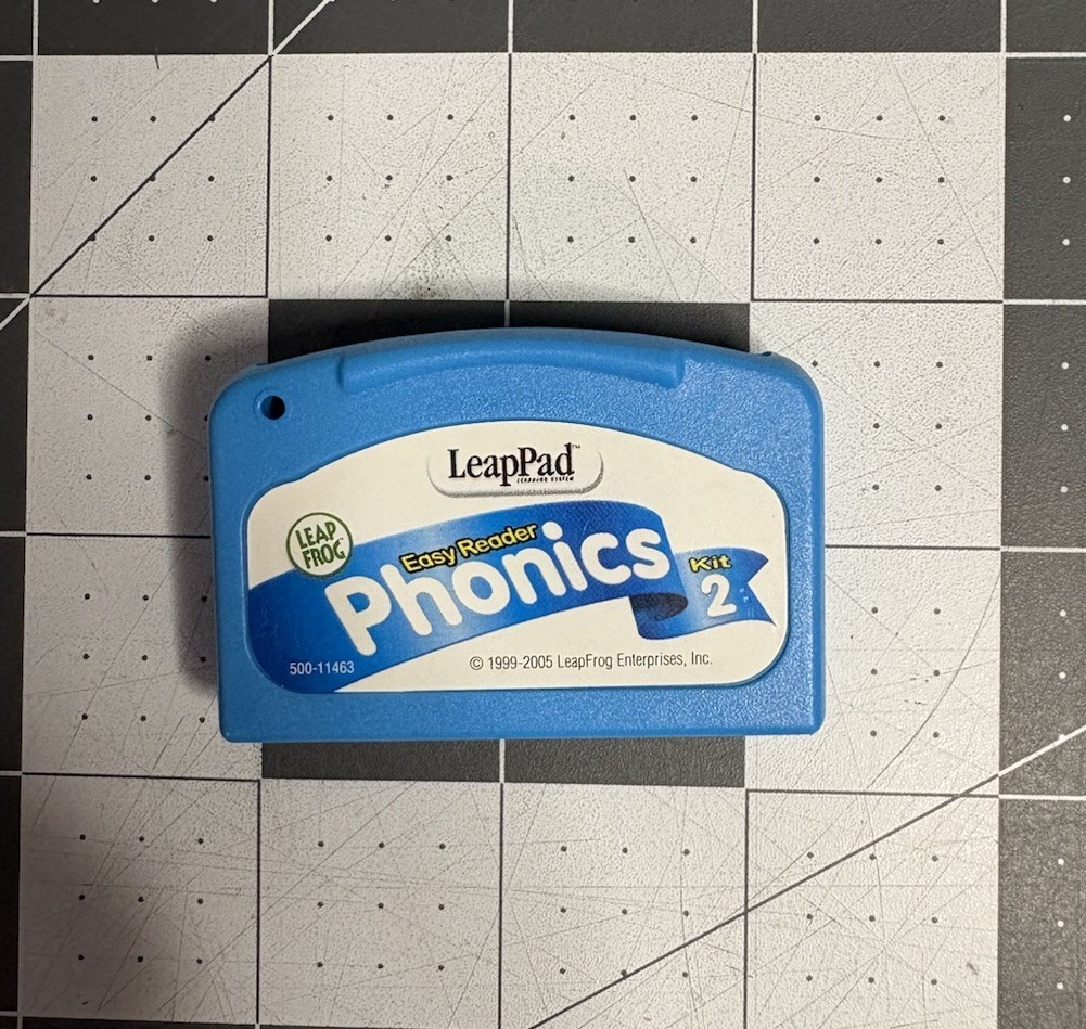 LeapFrog LeapPad Easy Reader Phonics Kit 2, Cartridge Only, Replacement