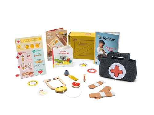 Kiwi Co., Koala Crate «Doctor’s Visit» – Ages 3 and – NEW.