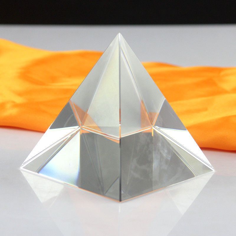 Transparent Crystal Ornaments Car Teaching Ornaments Glass Ornaments Refraction