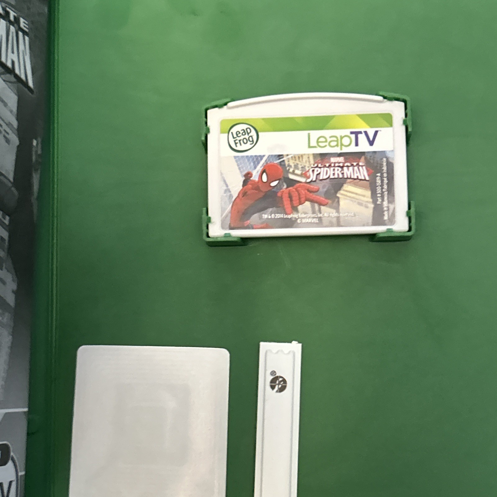 LeapTV Marvel Ultimate Spiderman Leap Frog TV Educational Video Game Complete