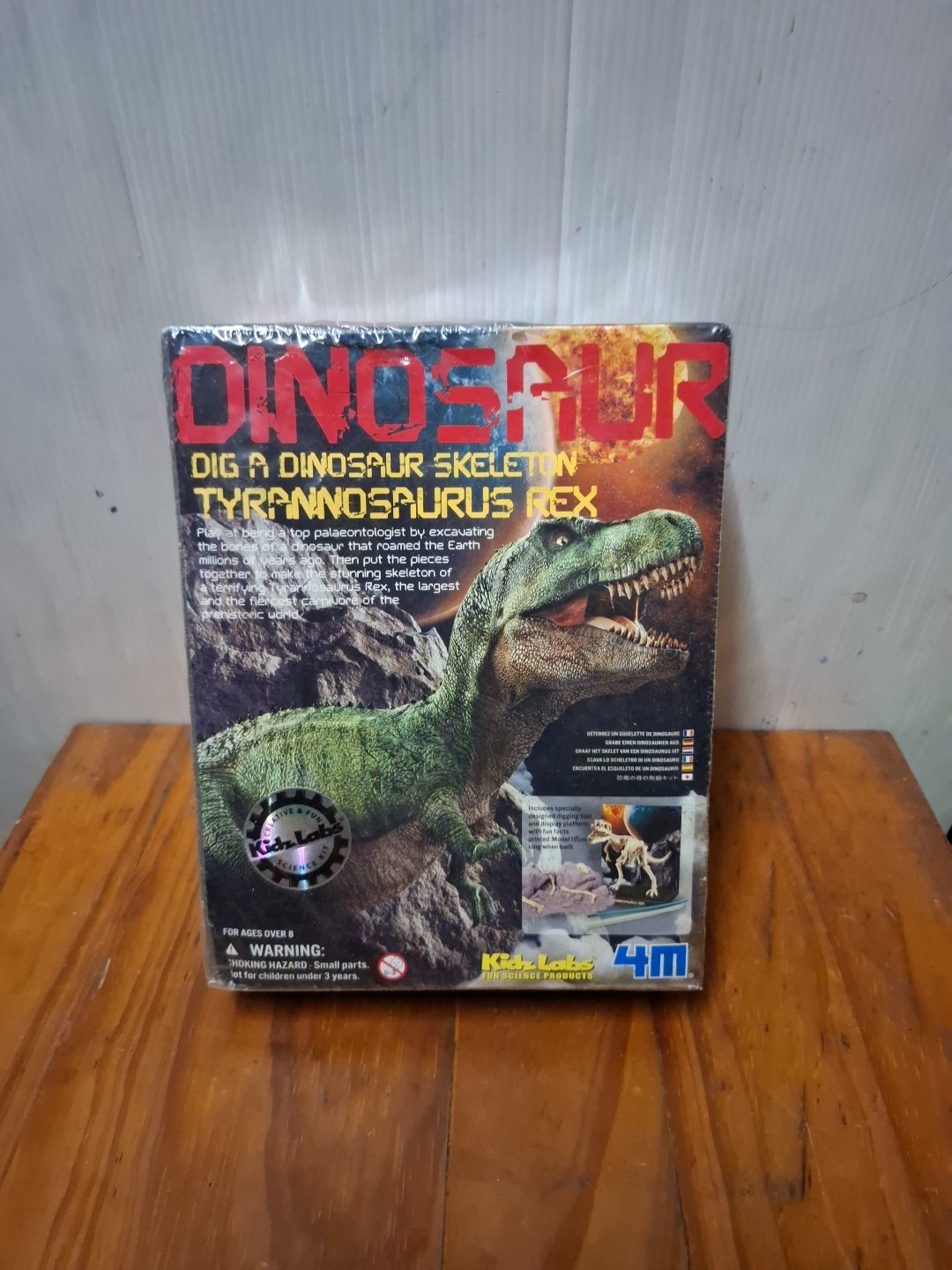 Dig a Dinosaur Skeleton Tyrannosaurus Rex 4M Kidz Labs Educational New Sealed