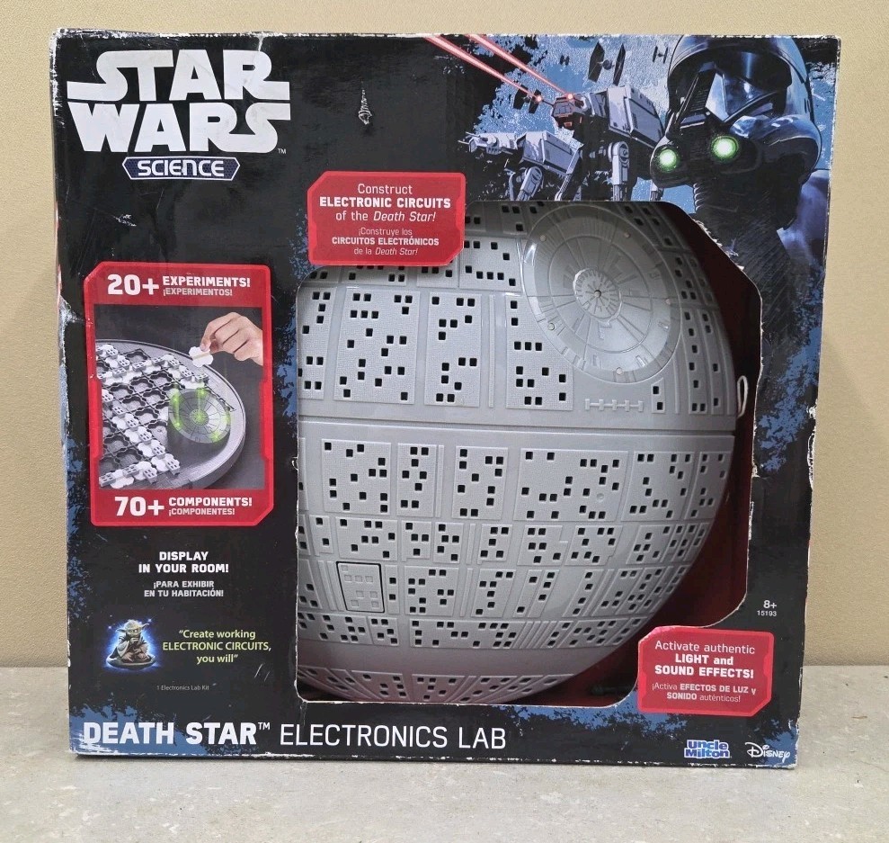 Star Wars Death Star Electronics Lab Kit Science Uncle Milton