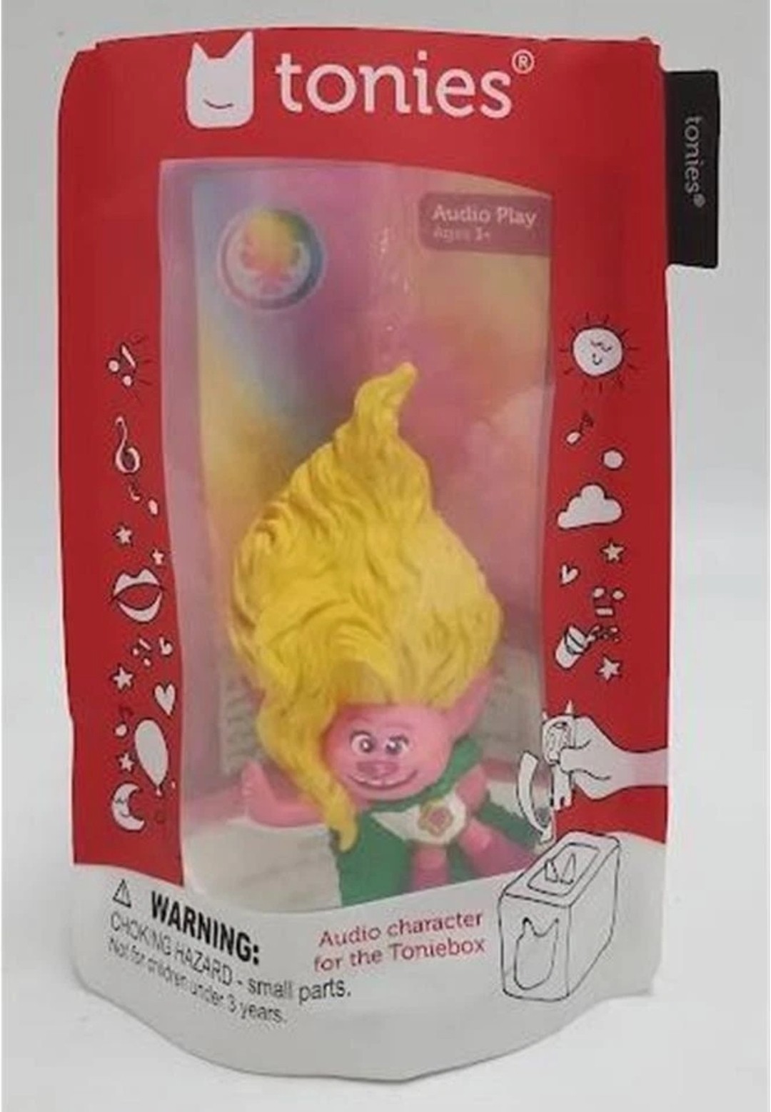 Tonies Trolls Viva Audio Play Figurine SEE DETAILS Open Bag