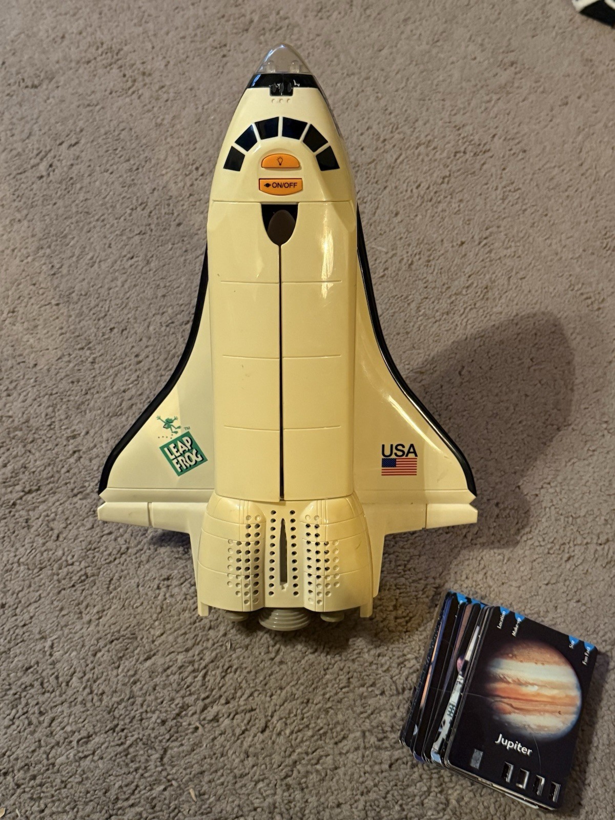 Cards For Leap Frog Space Shuttle Rocket Blast Off to Space Quiz 24 CARDS Only