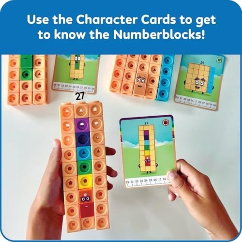 MathLink Cubes Activity Set 21-30 – 20 Preschool Learning Activities, Counting B