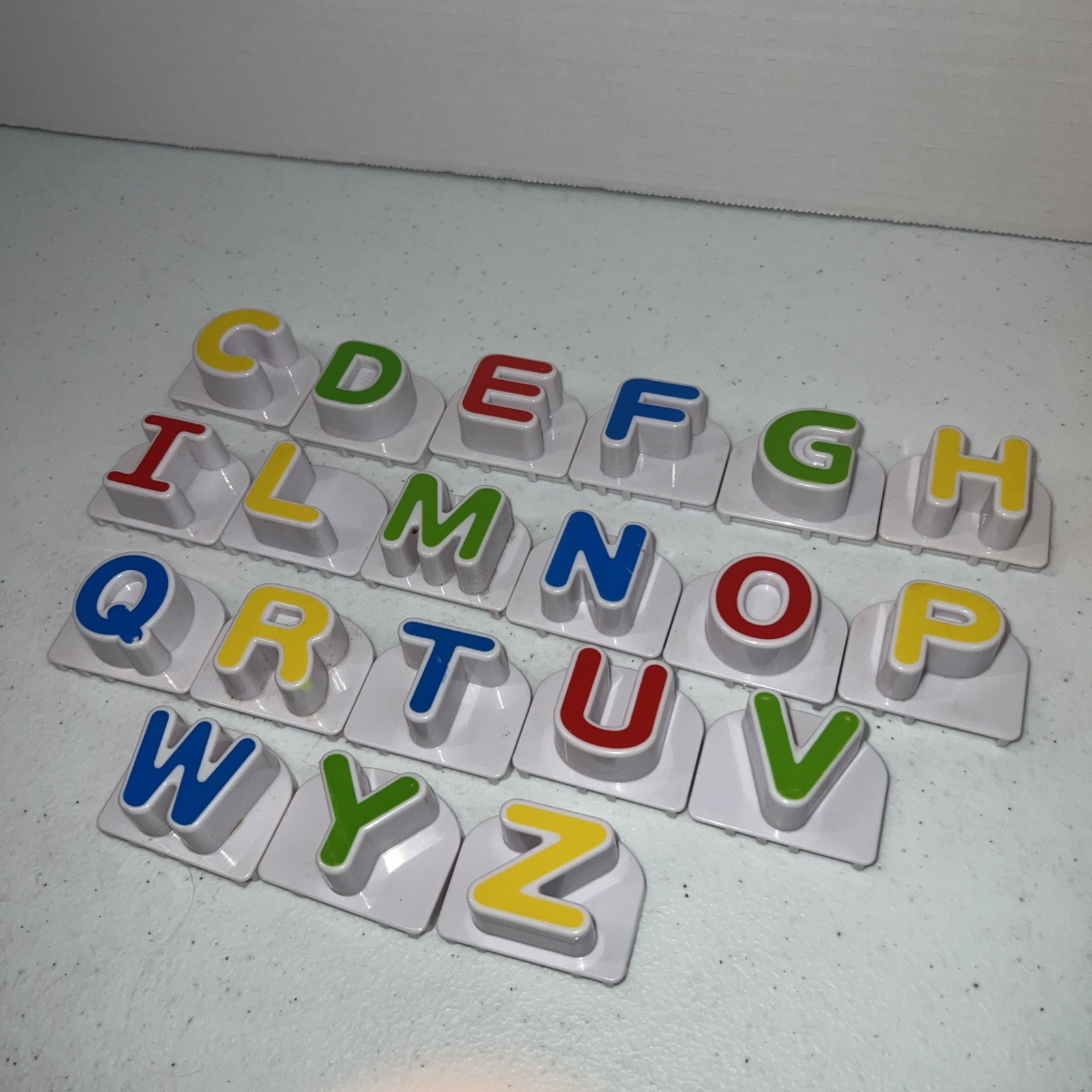 Leap Frog Fridge Phonics 20 Magnetic Alphabet Upper Case Letters Replacements