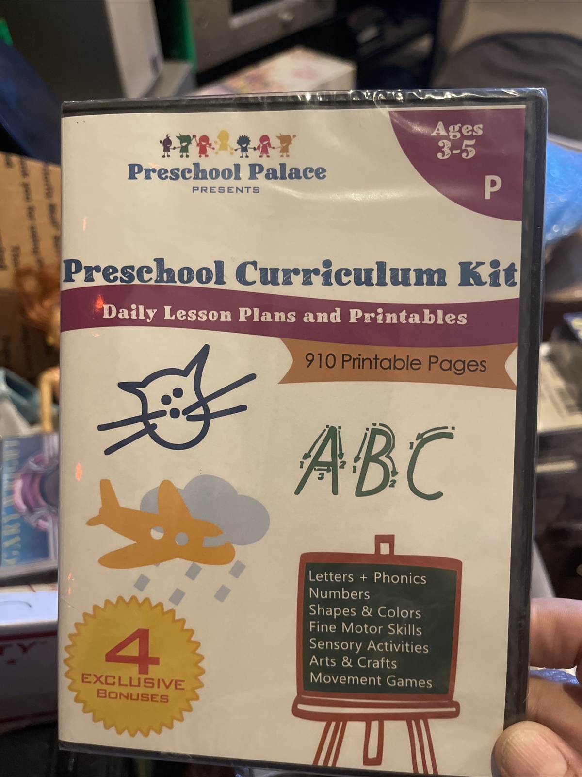 Preschool Palace: Preschool Curriculum Ket DVD (2014) — NEW! SEALED!!