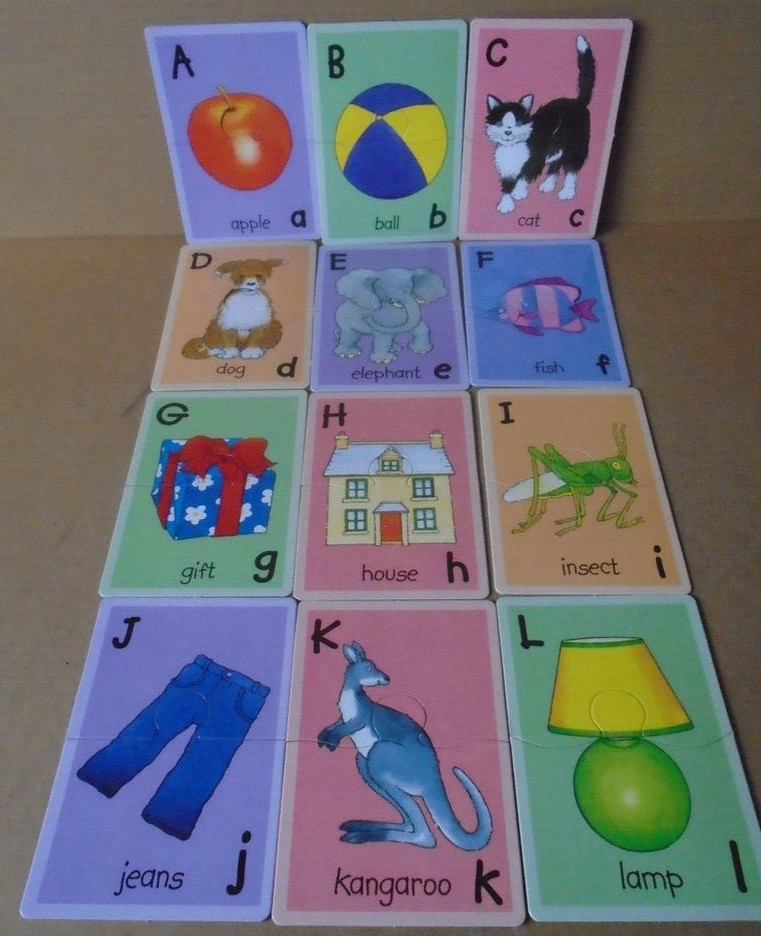 Early Learning Puzzle Set (ABC/Opposites/Numbers) by SpiceBox (100% complete)