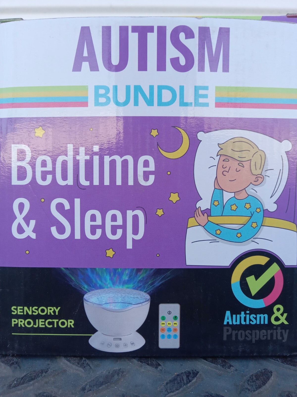 autism bundle bedtime and sleep sensory projector