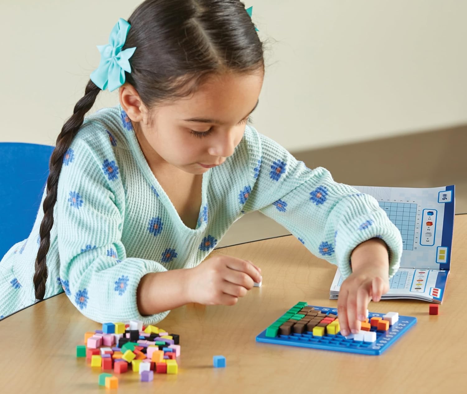 Learning Resources STEM Explorers Pixel Art Challenge, 402 Pieces, Ages 5+, STEM