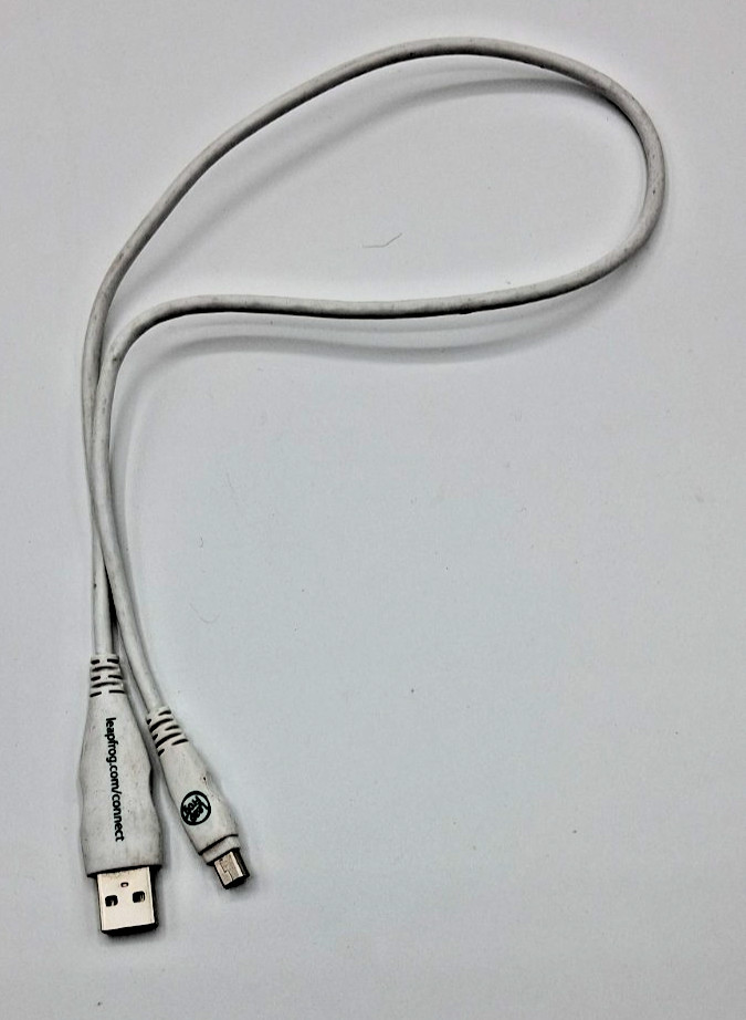 Original Leap Frog USB Cable Charging Connect Sync Data White Cord 24″