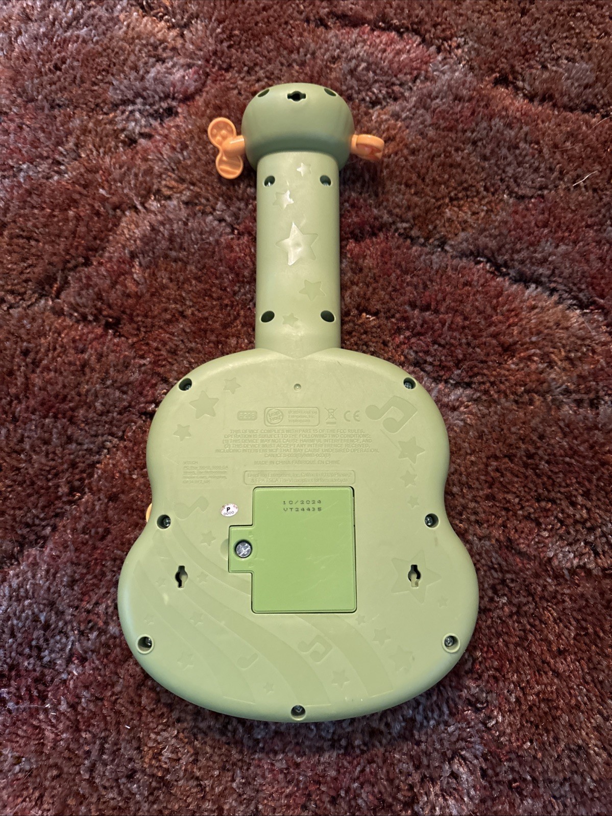 LeapFrog Strum & Count Wooden Guitar Plastic,Wood Baby and Toddler Toys