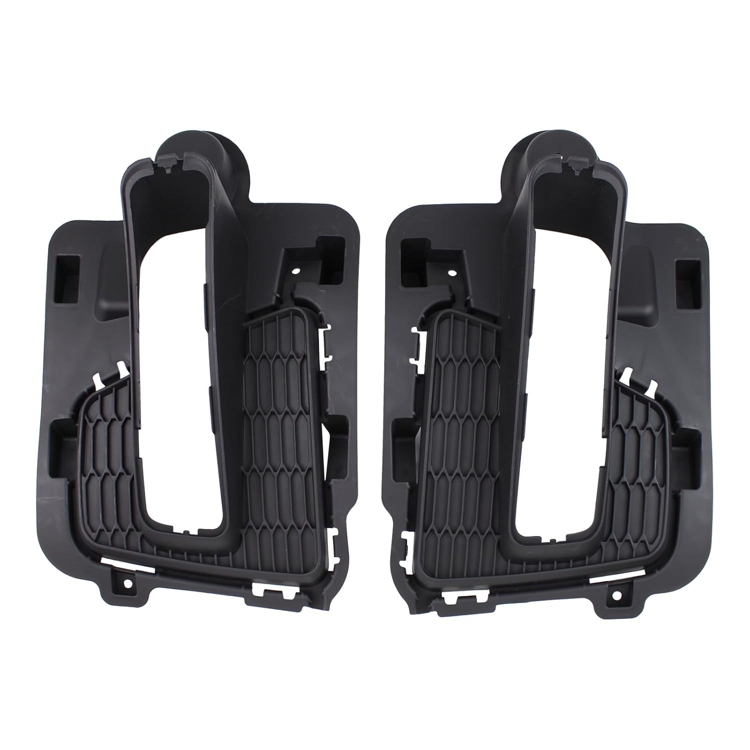 Front Left Right Fog Light Bezel Bumper Cover Grille for Ford Expedition