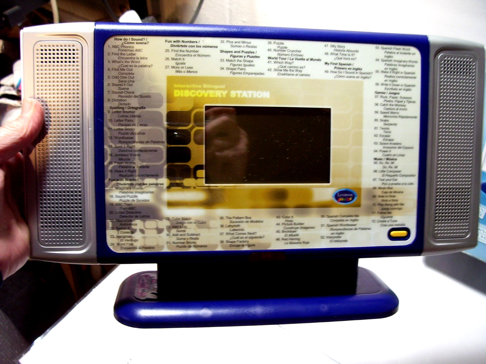 Lexibook Bilingual Talking Computer Desktop – Wireless JC300i1, 60-2850 Radio Sh