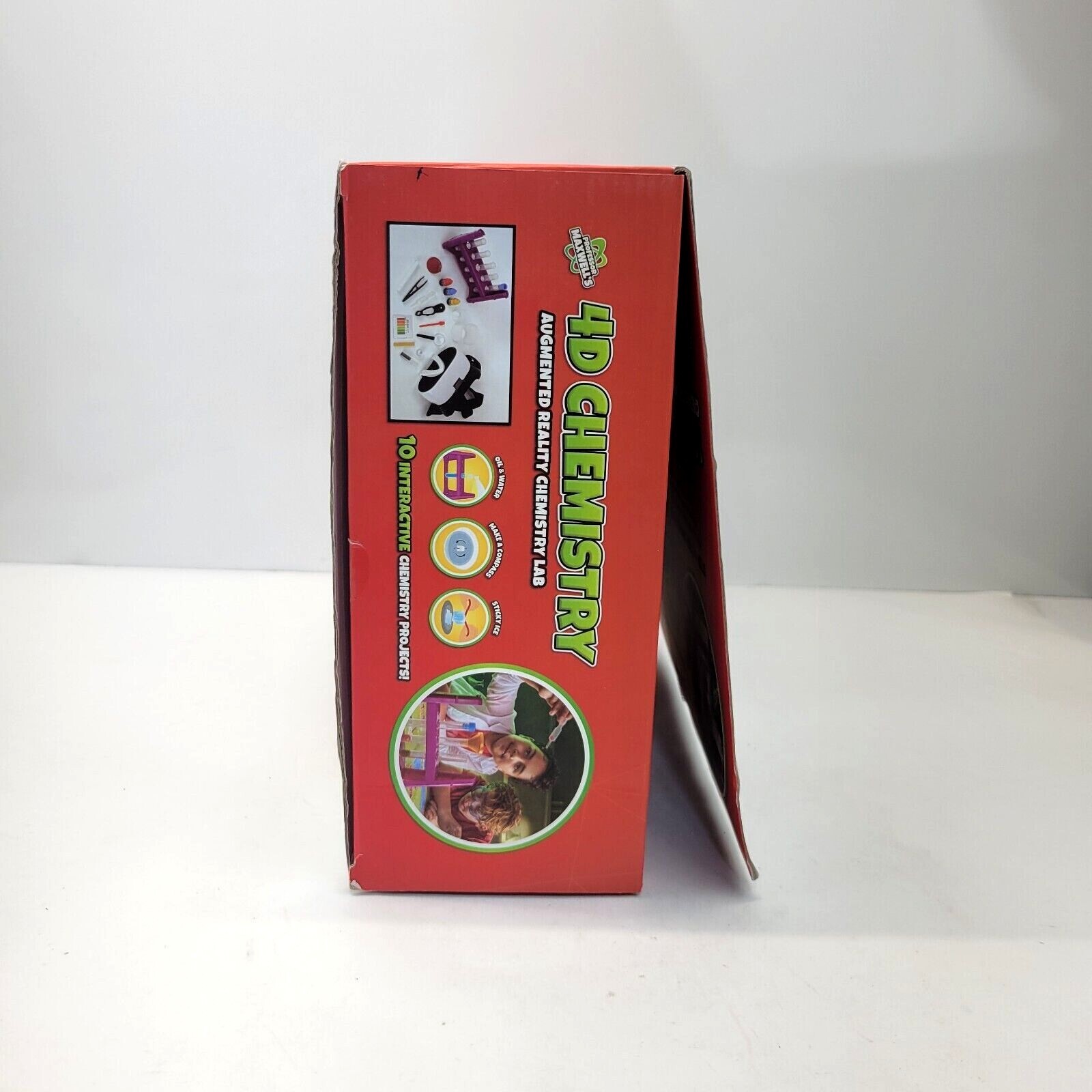Professor Maxwells 4D Augmented Reality Chemistry Lab Stem Incomplete Open Box