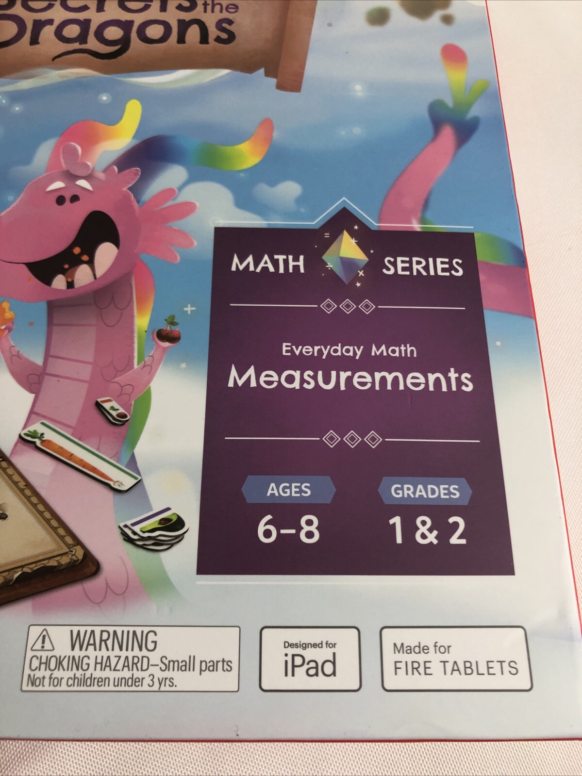 Osmo Math Series Wizard & the Secrets of the Dragons Ages 6-8 Yrs Grade 1-2 NEW