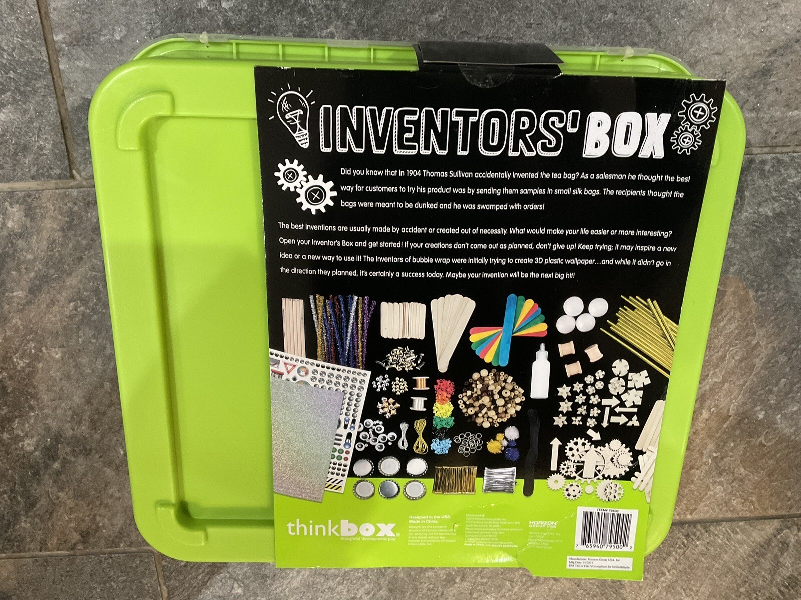 NEW! Think Box Inventors Box Craft Kit Design & Build Endless Creations