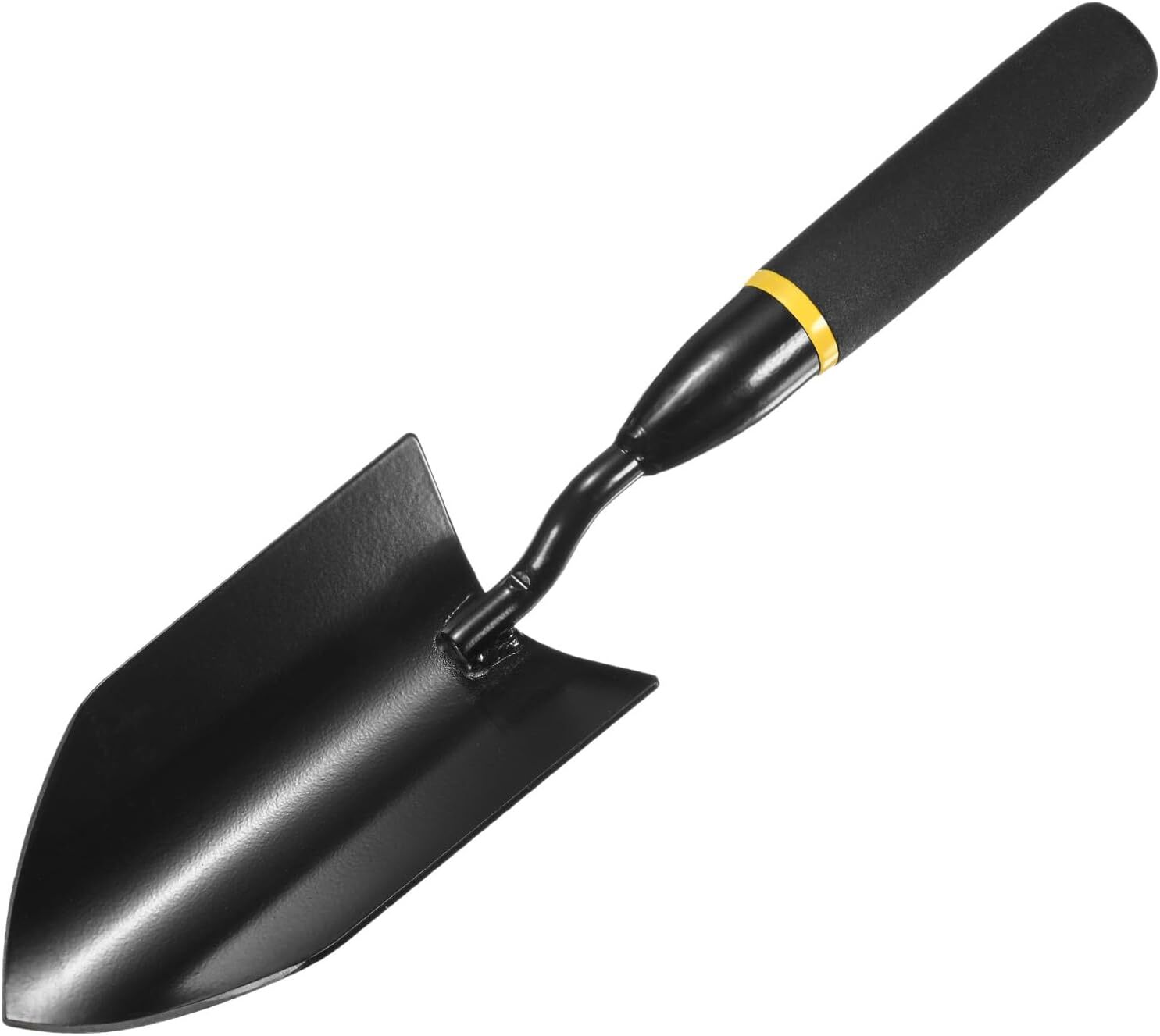 Gardening Trowel, 13 Inch Manganese Steel Garden Hand Shovel with Rubber Handle,