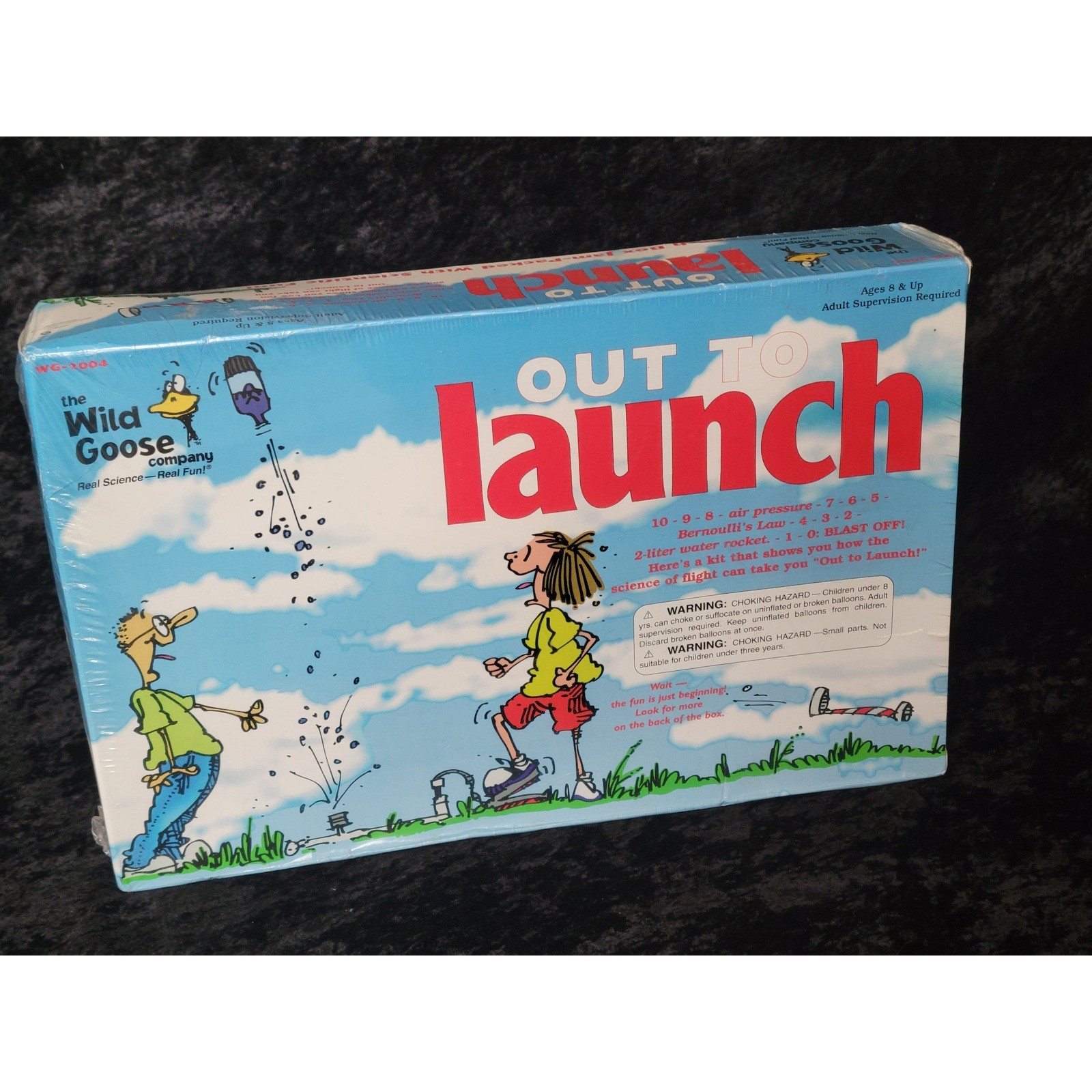 Wild Goose Out to Launch Science Kit Water Rocket Bernoulli WG-2004 NEW STEM