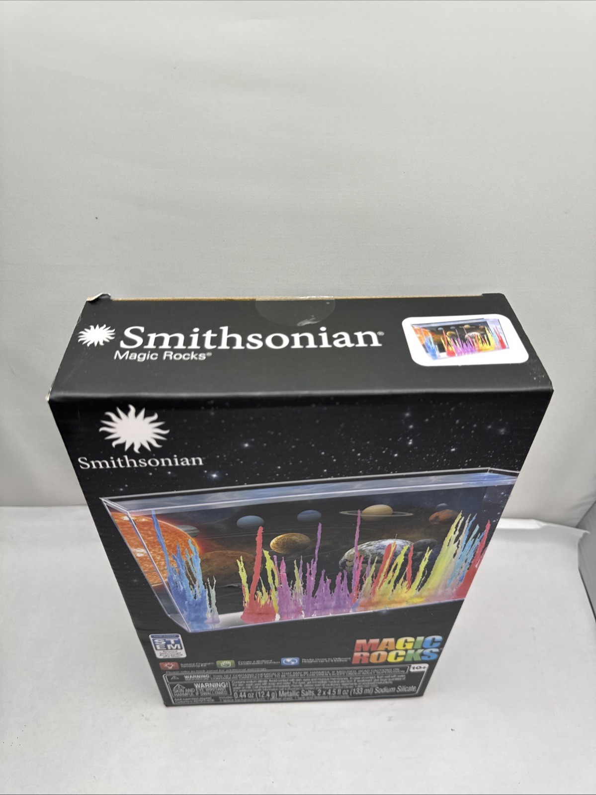 SMITHSONIAN MAGIC ROCKS Instant Crystal Growing Kit STEM Earth Science NEW