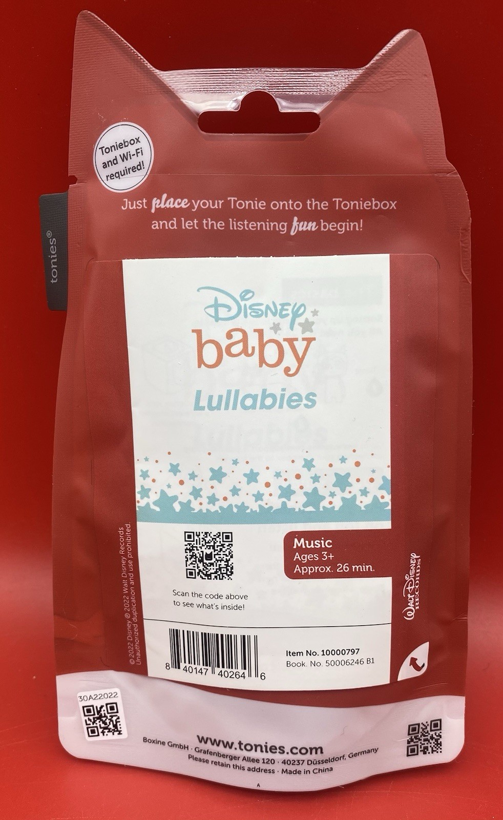 Tonies Figure Castle Disney Baby Lullabies Audio Toniebox New 2022