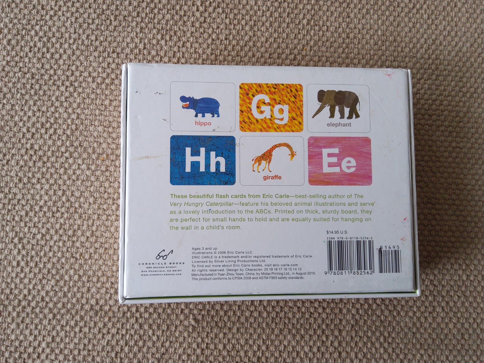 Eric Carle Animal Flash Cards ABCs