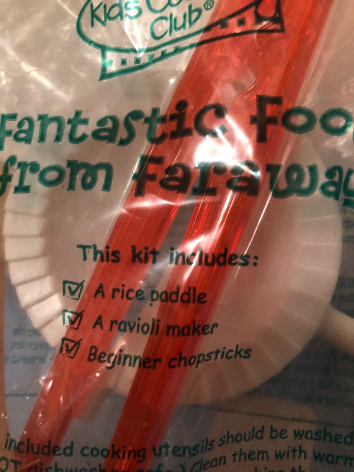 *NIP* Kids Cooking Club – Fantastic Foods from Faraway – Oriental & Italy
