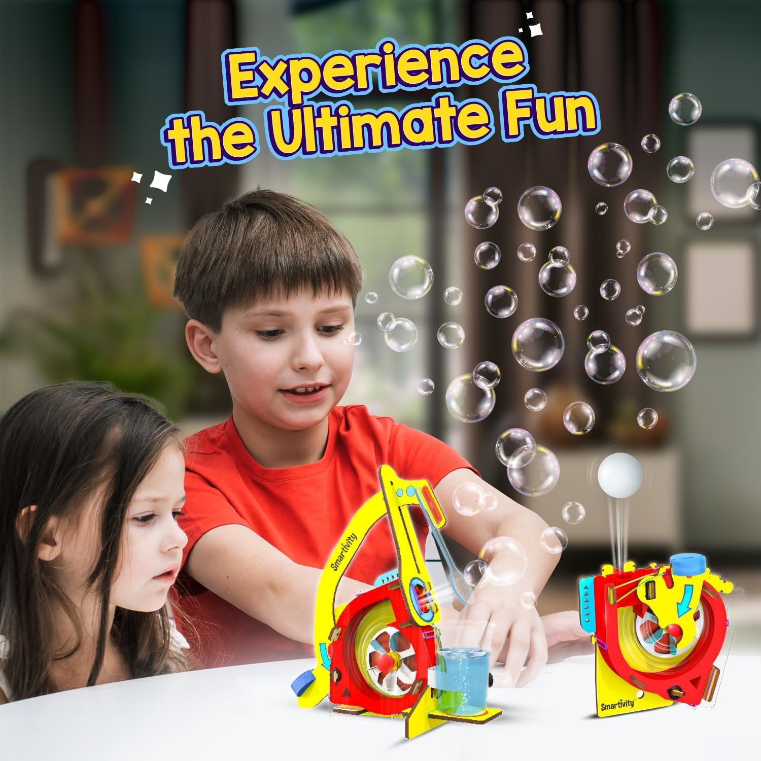 10-In-1 Motor Powered STEM Engineering Kit for Kids I 10+ Fun Electronics