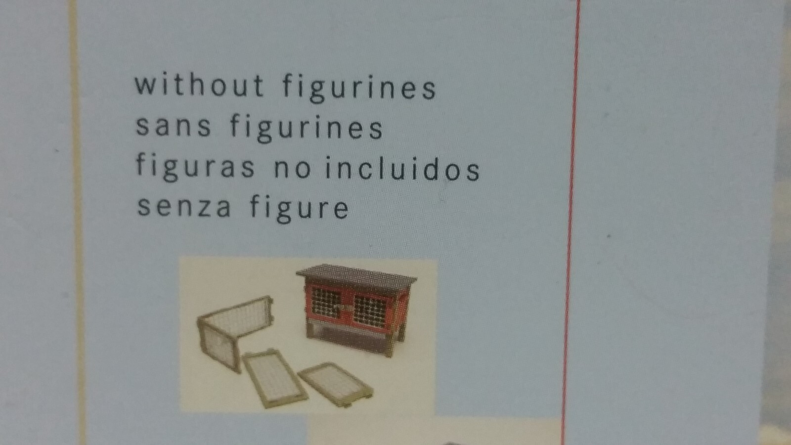 SCHLEICH New in Box RABBIT HUTCH & PEN #42019 Retired Deadstock Bunny Cage NIB