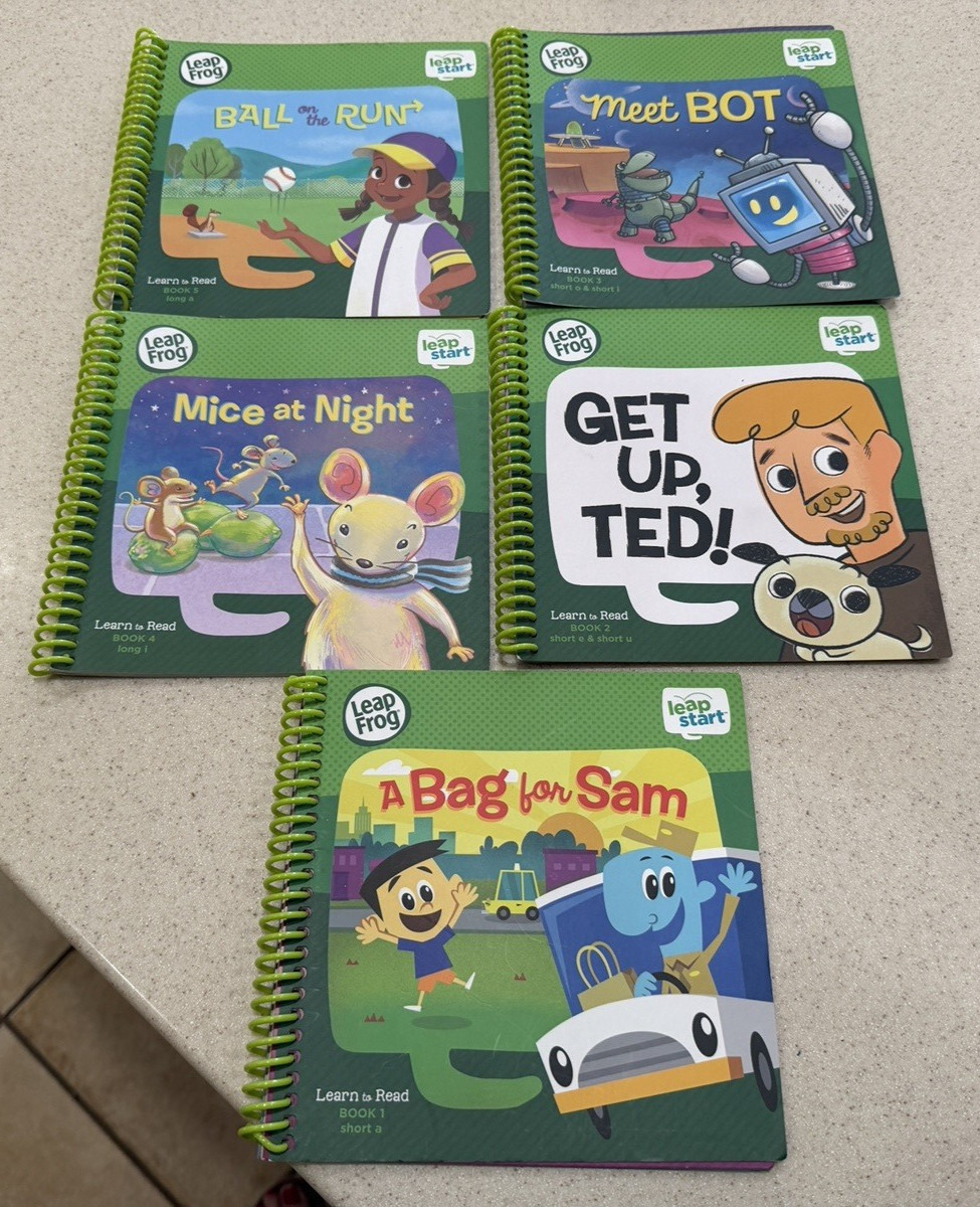 LEAP FROG LEARN TO READ BOOKS 1-5
