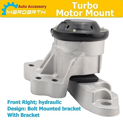 A5663HY Front Right Motor Mount Compatible with 11-15 Ford Explorer 3.5L, Police