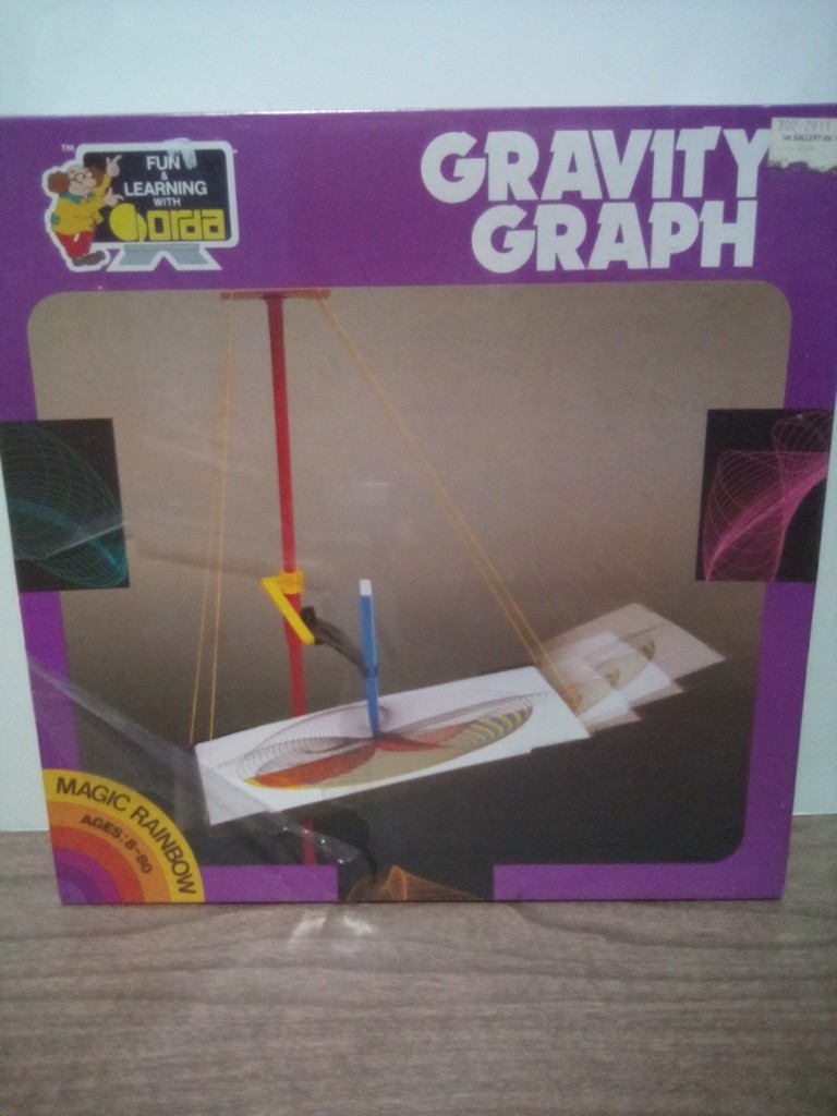 VINTAGE Gravity Graph Orda Magic Rainbow Geometrical Design Game New