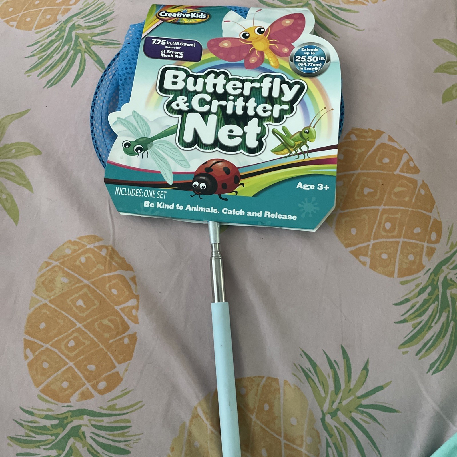 Explore Nature with Style: Creative Kids Butterfly & Critter Net in Captivating