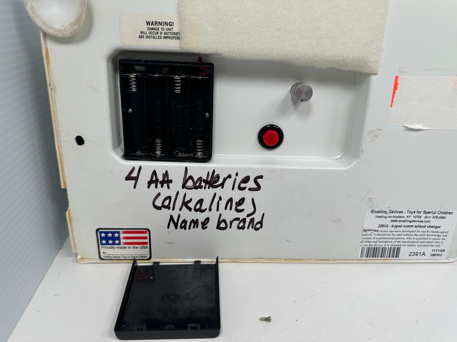 Enabling Devices 1391 Cheap Talk 8 2391A 6 Level Communicator Level Untested