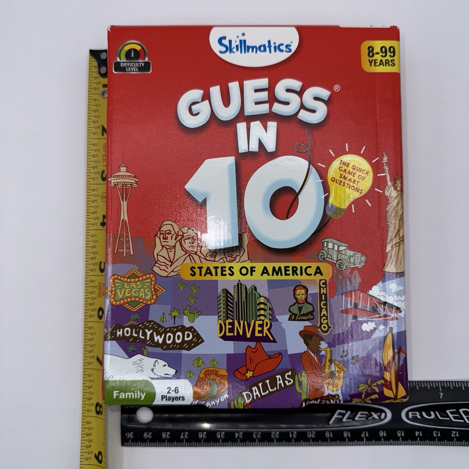 Guess in 10 UNITED STATES OF AMERICA Educational Game NEW! Geography Skillmatics