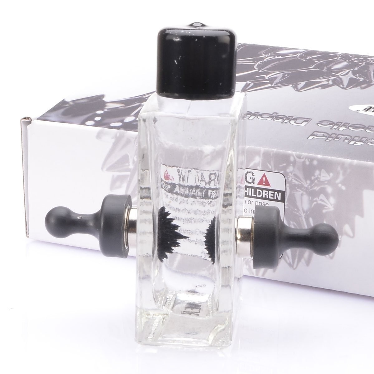 Magnetic Ferrofluid Display Bottle – Cool Science Toy for Adults & Desk Decor