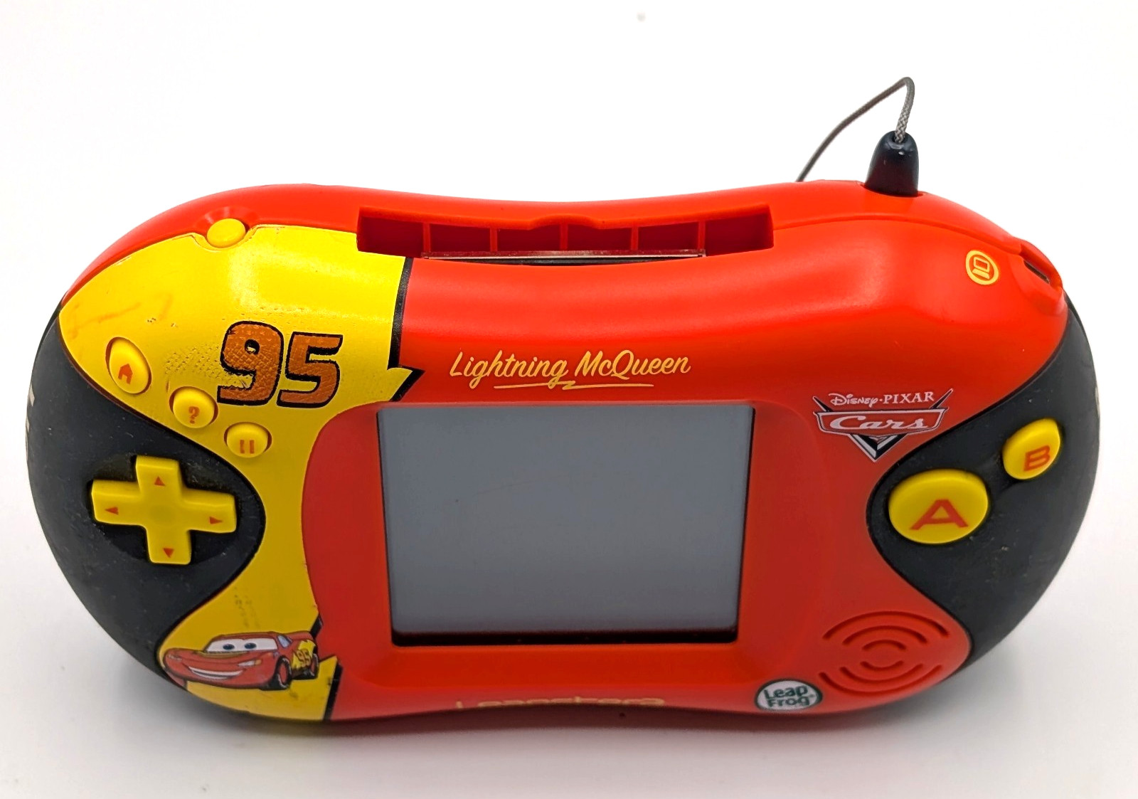 LeapFrog Leapster 2 Disney Pixar Cars Lightning McQueen Edition Handheld Console