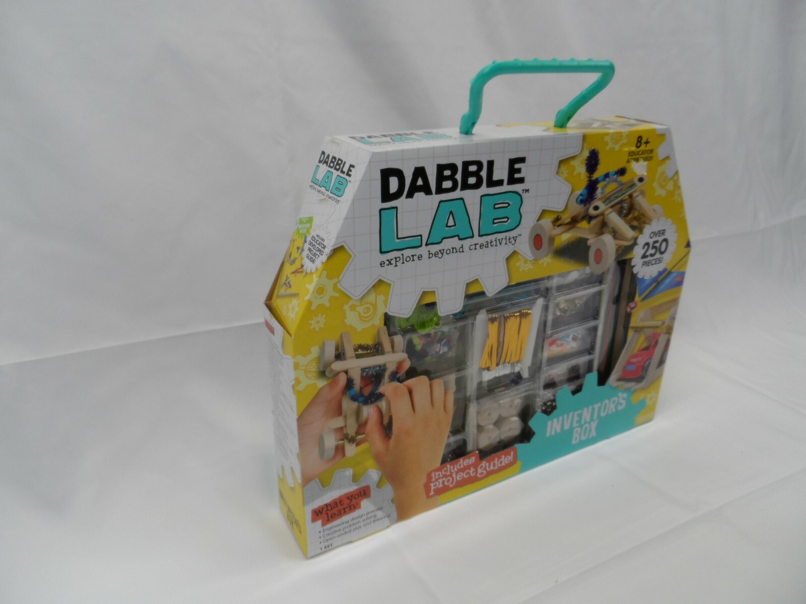 NEW – Dabble Lab Kids Inventors Ages 8+ Box 250+ Pieces Fun Educational Crafts