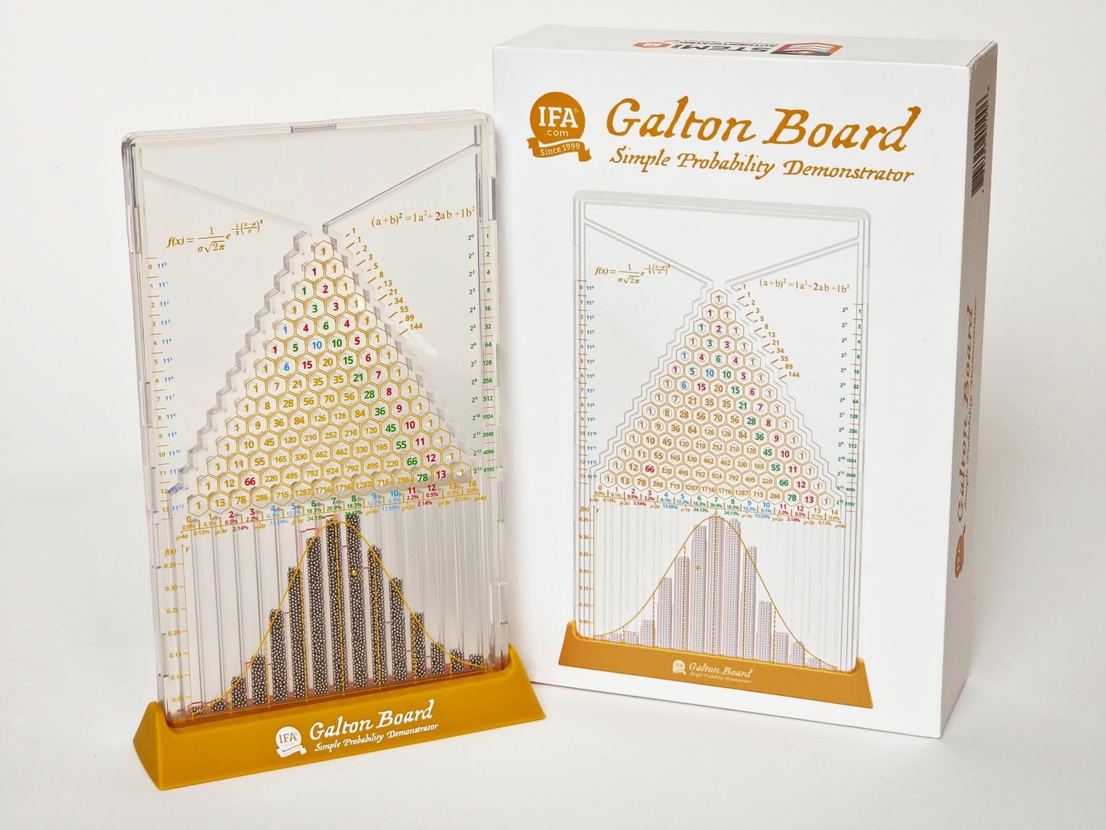 Accessible Galton Board for Effortless Probability & Statistics Learning Model