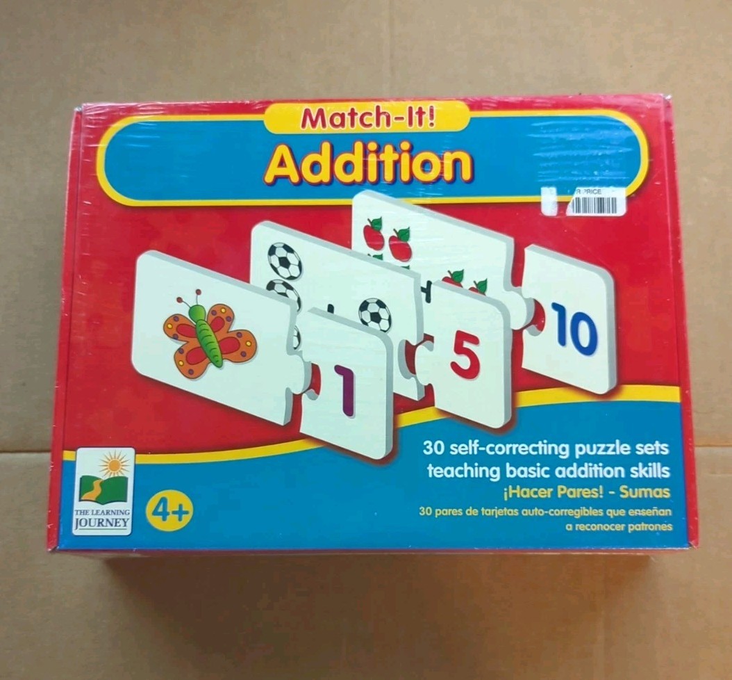Match It! Addition Matching Game Preschool The Learning Journey